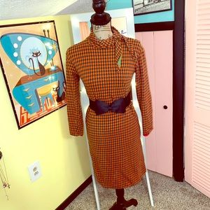 Vintage Long Sleeve Dress